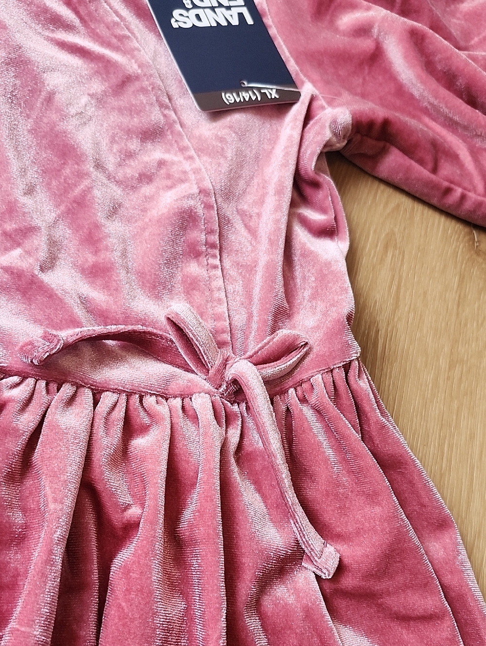 Lands' End Pink Valore Dress, Girls XL 14/16 - Picture 5 of 9